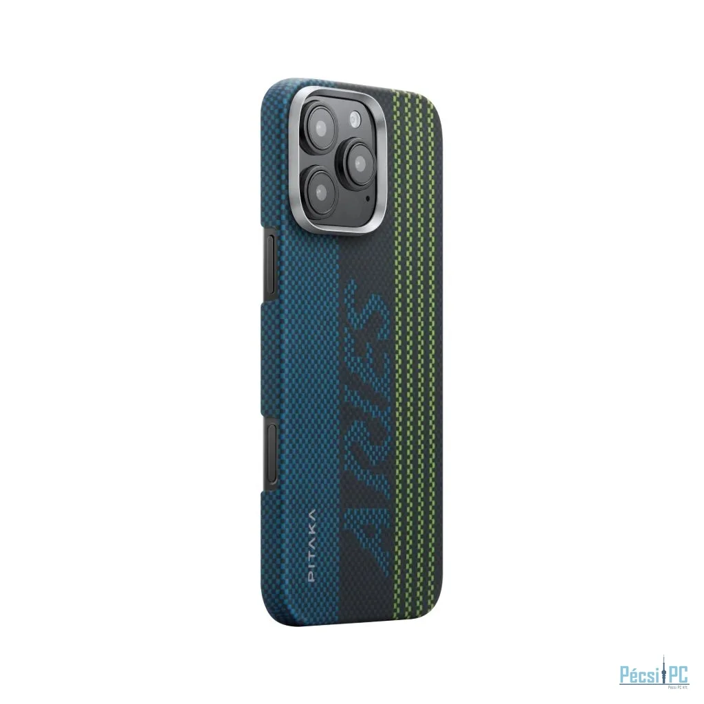 Pitaka Aries Tactile Woven Case iPhone 16 Pro Max Credit Card