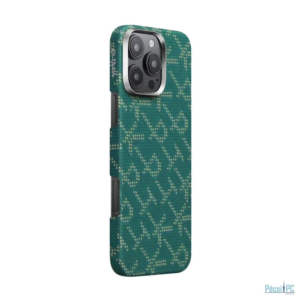 Pitaka Tactile Woven Case PTK  iPhone 16 Pro Max Green/Gold