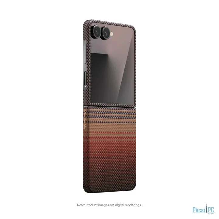 Pitaka Ultra-Slim Case for Samsung Galaxy Z Flip 7 Sunset