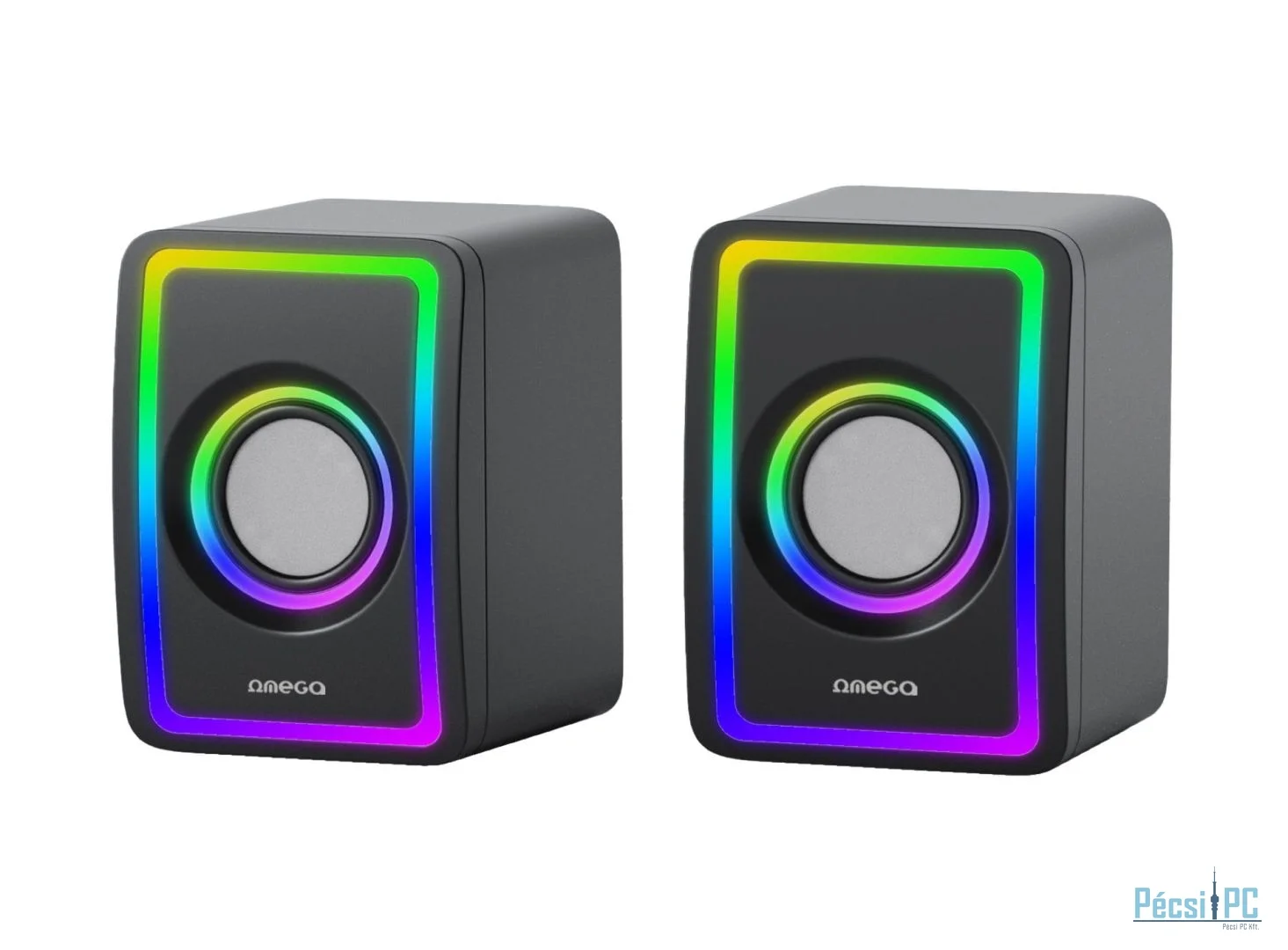 Platinet Omega OGG155 RGB Bluetooth Speaker Black