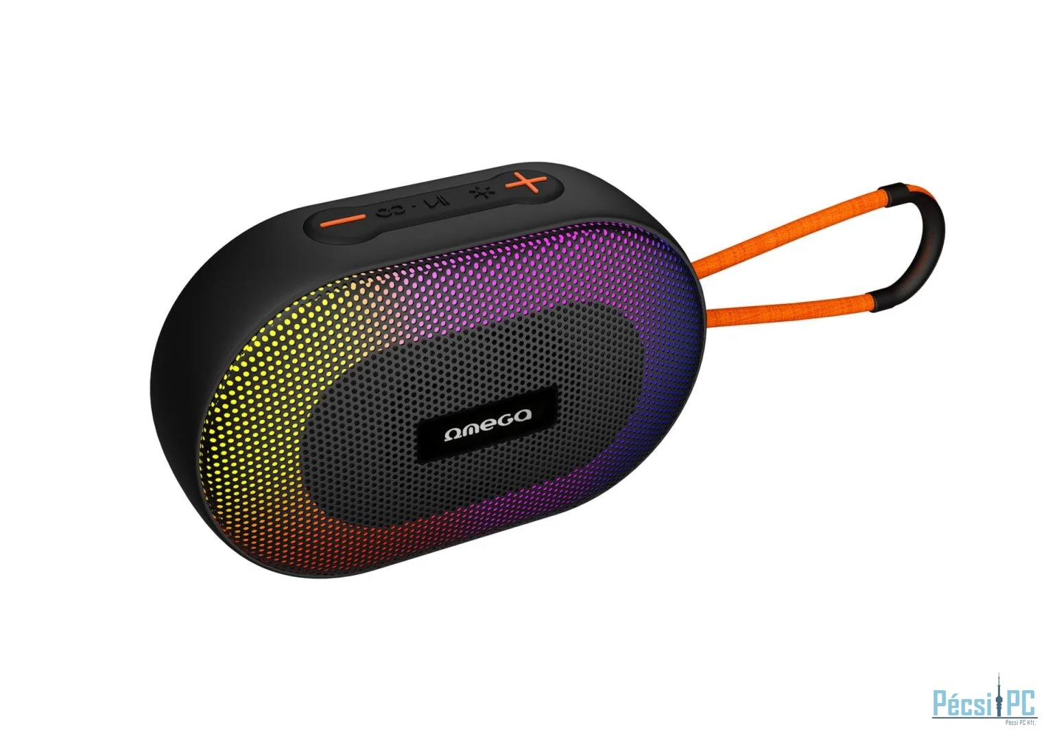 Platinet Omega OGQ101 RGB Bluetooth Speaker Black