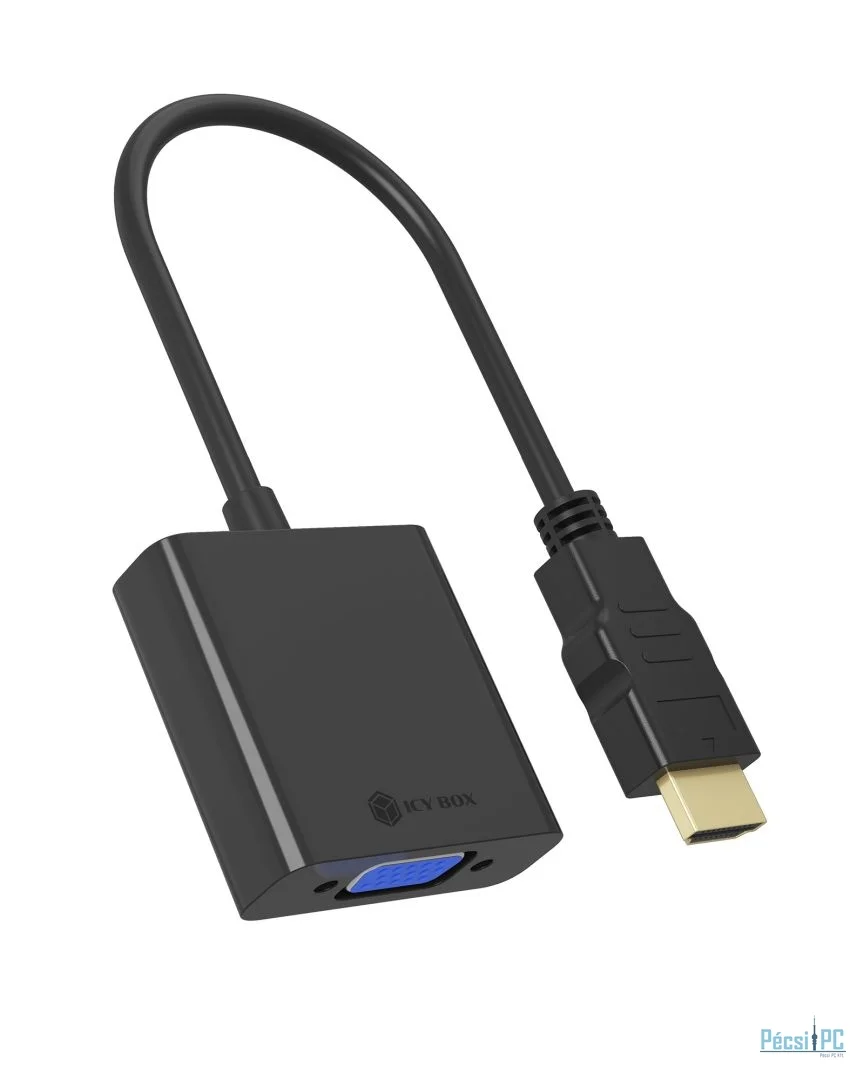 Raidsonic IB-AC502a HDMI to VGA adapter Black