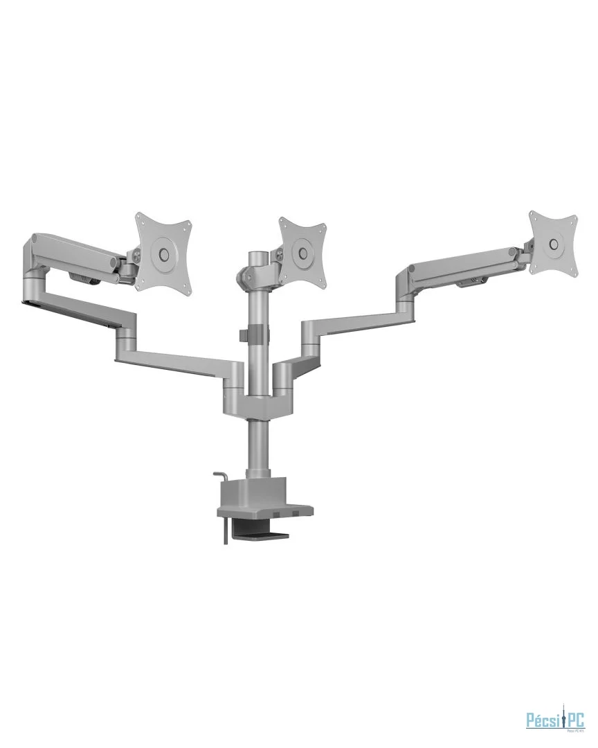 Raidsonic IcyBox IB-MS525-T Three Monitor Stand Desk mounted 17