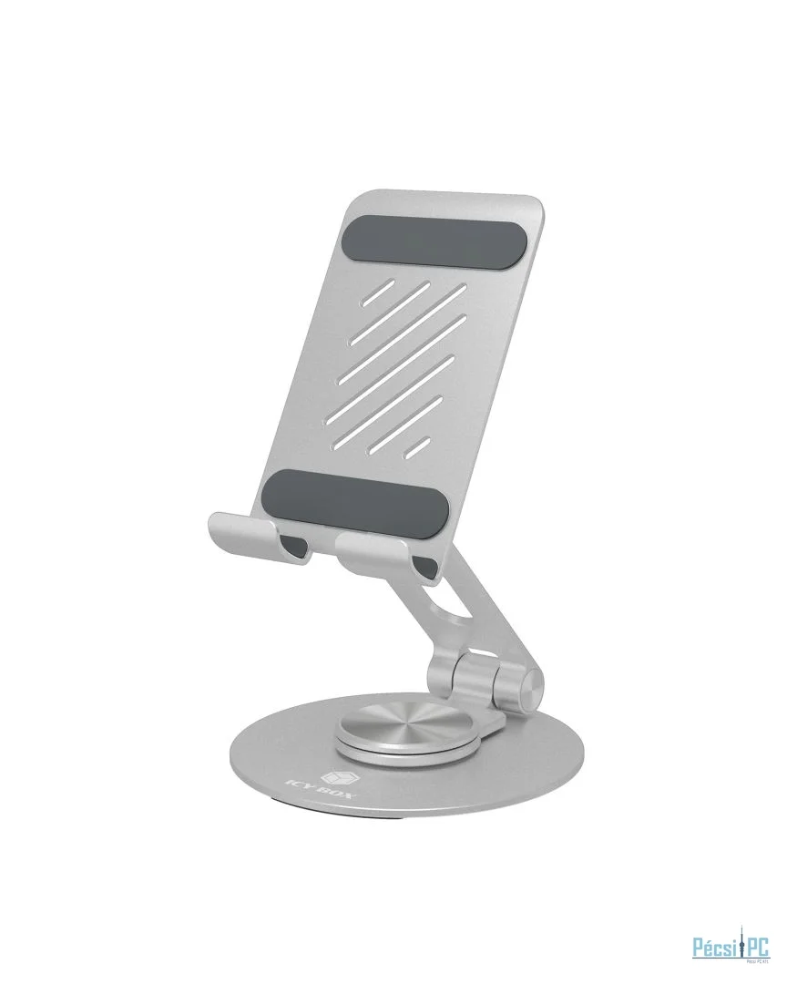 Raidsonic IcyBox IB-TH201-R 360° Rotatable and Adjustable Smartphones and Tablet Stand for up to 12.9