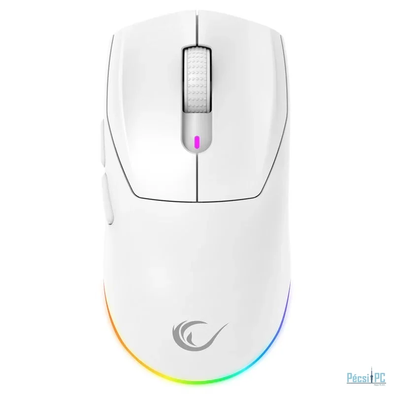 Rampage Prote M5 Wired/Wireless Gaming Mouse White