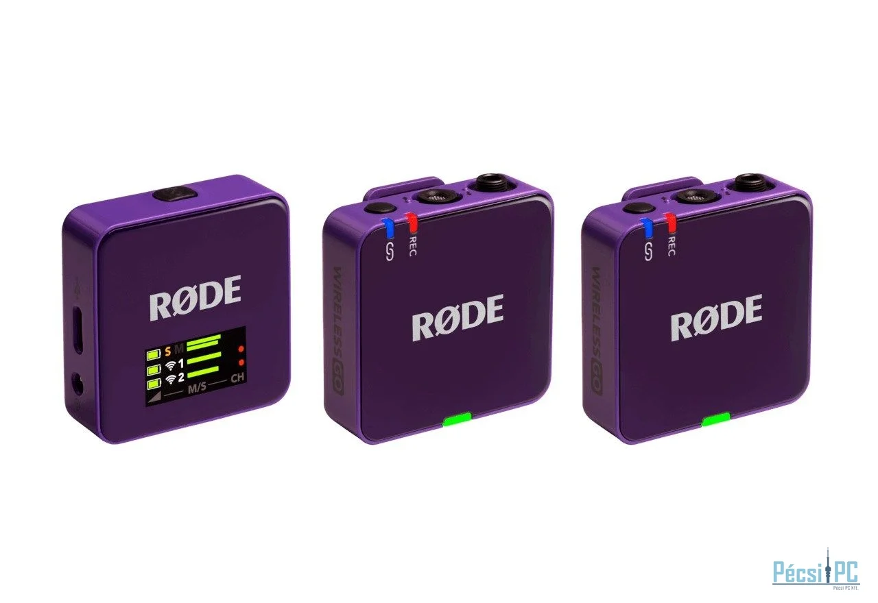 Rode Wireless GO III Compact Wireless Microphone System Purple