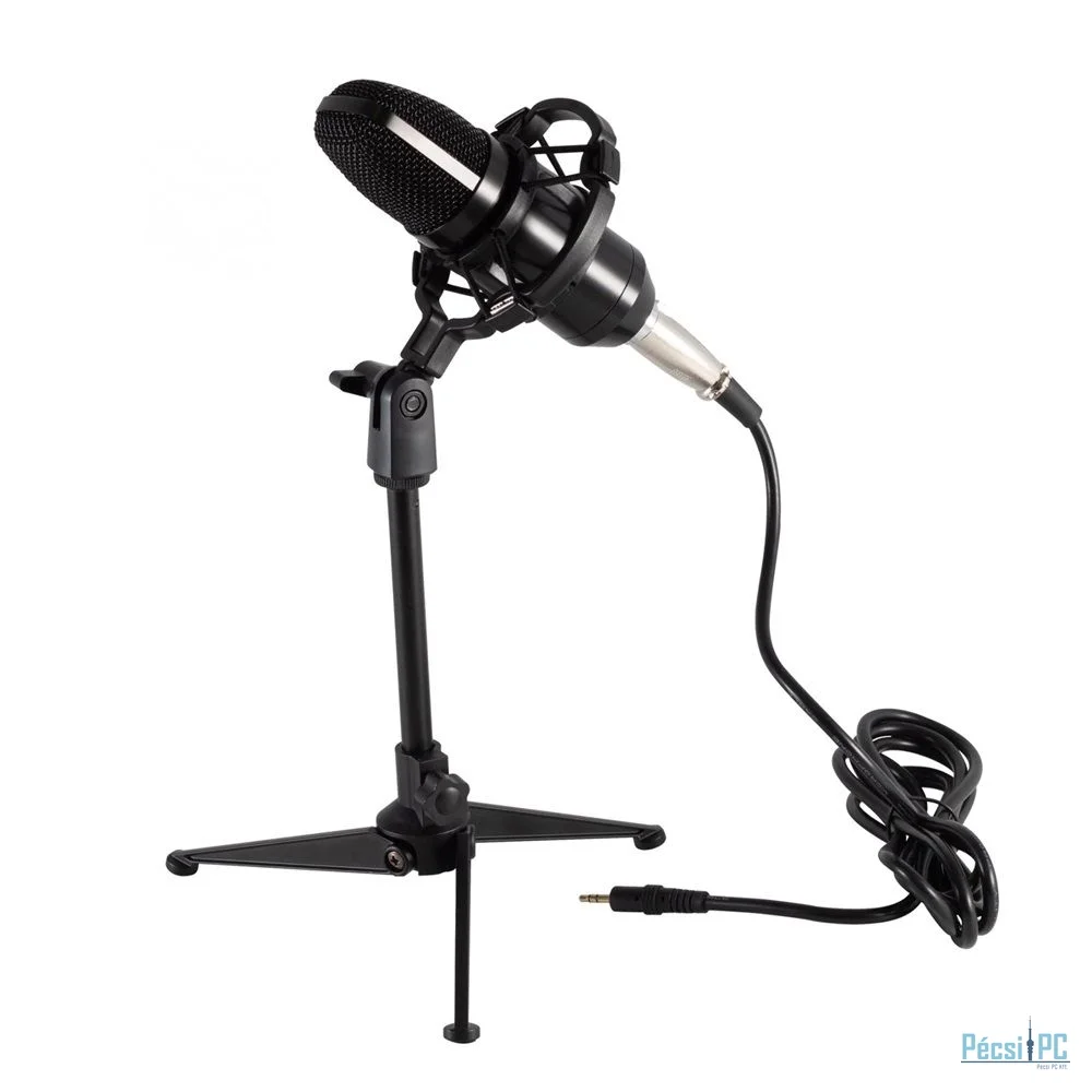 SAL M12 stúdió mikrofon szett és tripod