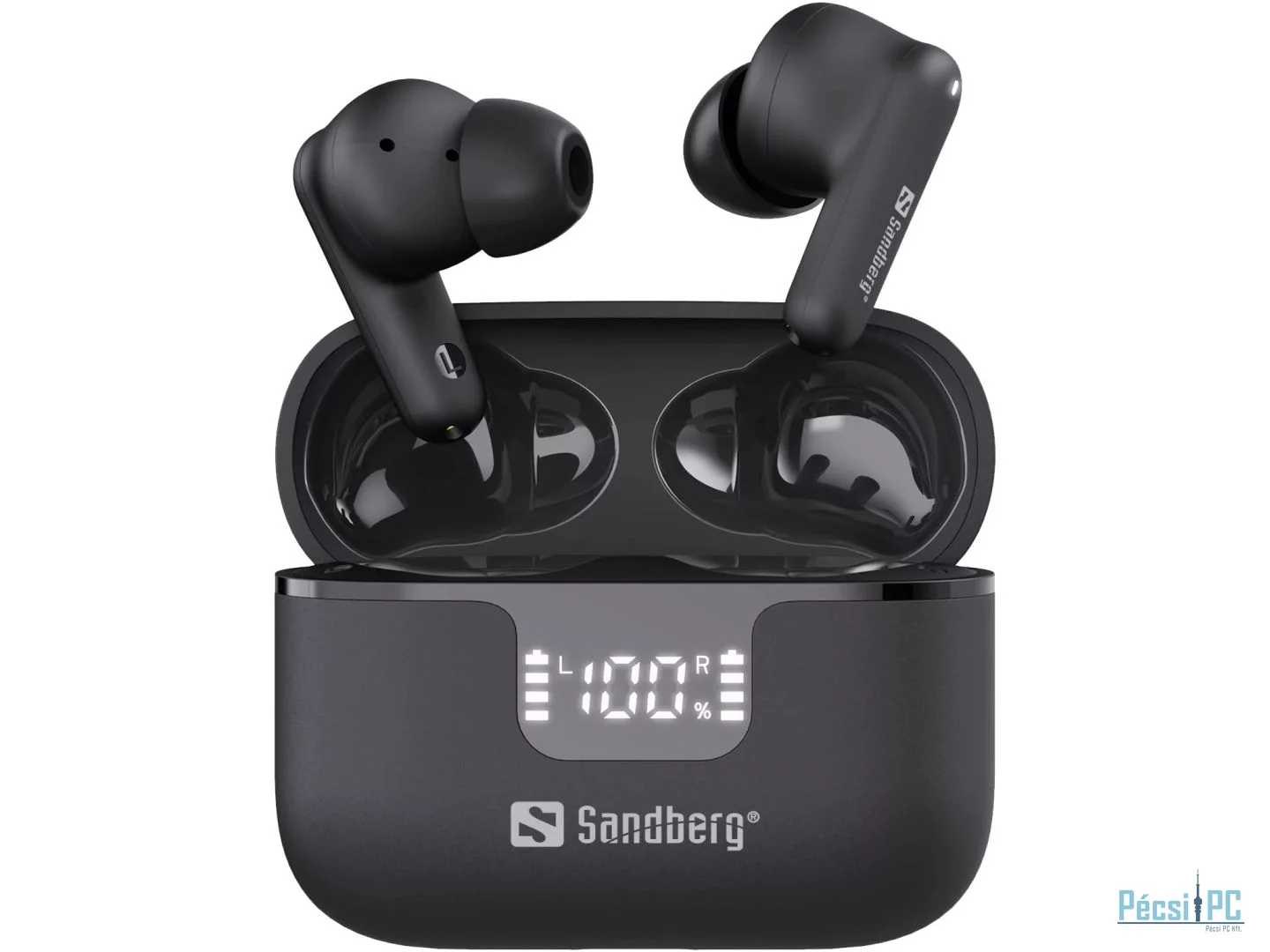 Sandberg ANC+ENC Bluetooth Headset Black