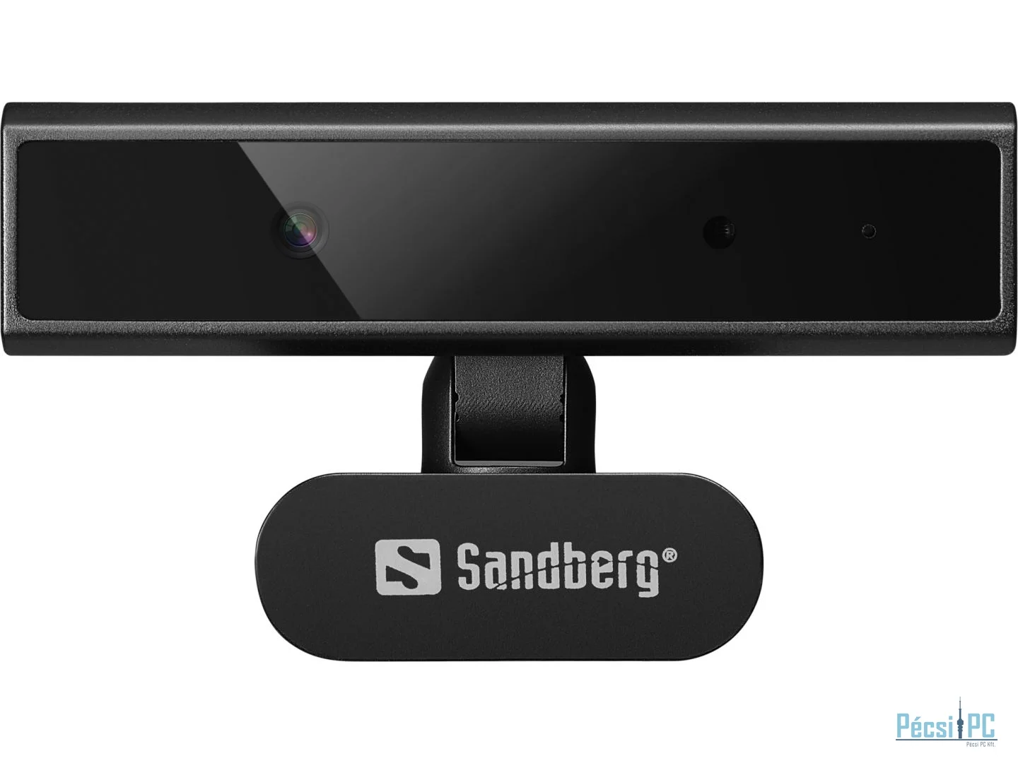 Sandberg Face-ID Webcam Webkamera Black
