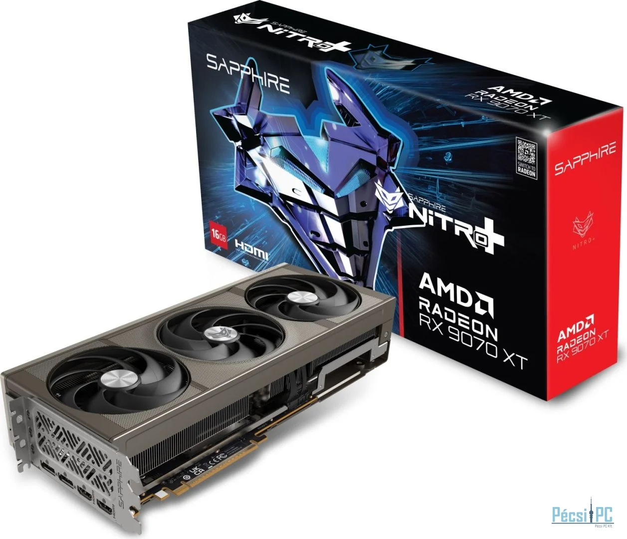 Sapphire Radeon RX9070 XT 16GB DDR6 Nitro+