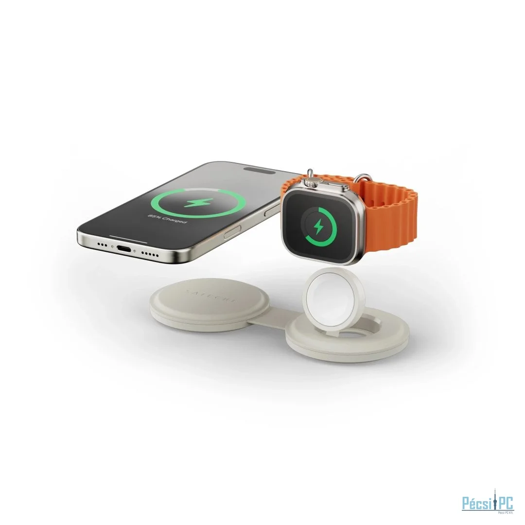 Satechi OntheGo 2-in-1 Wireless Charger Sand