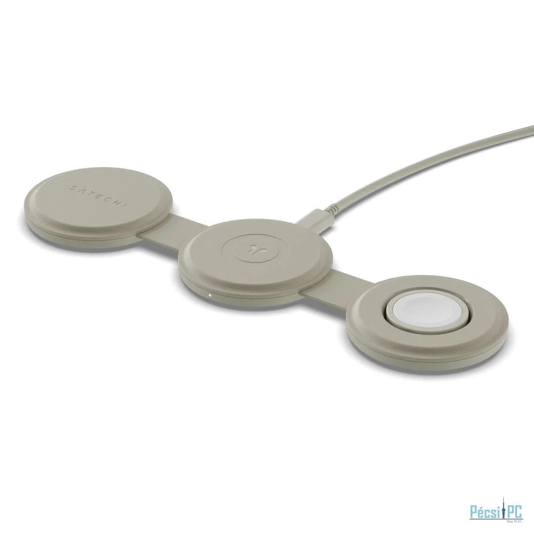 Satechi OntheGo 3-in-1 Wireless Charger Sand