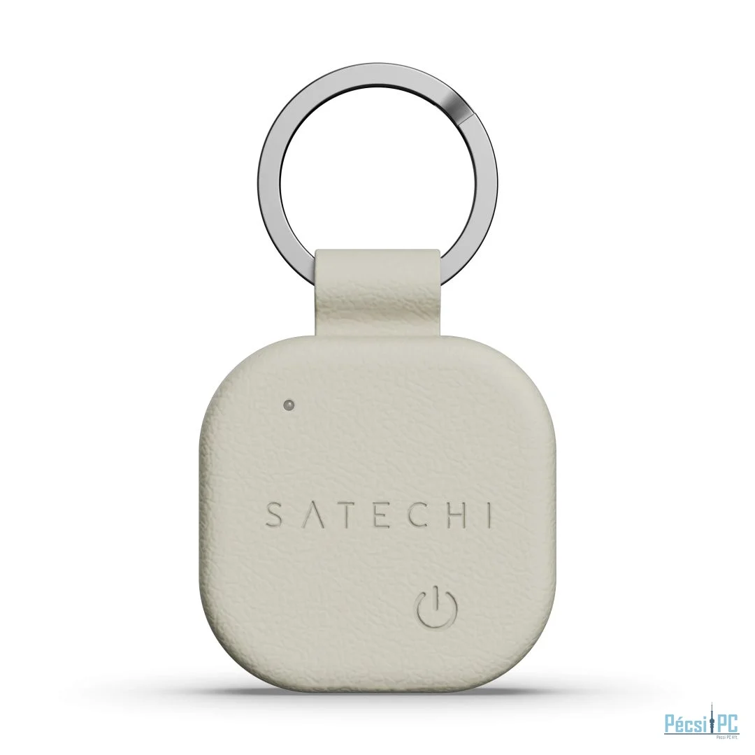 Satechi Vegan-Leather Findall Keychain Sand