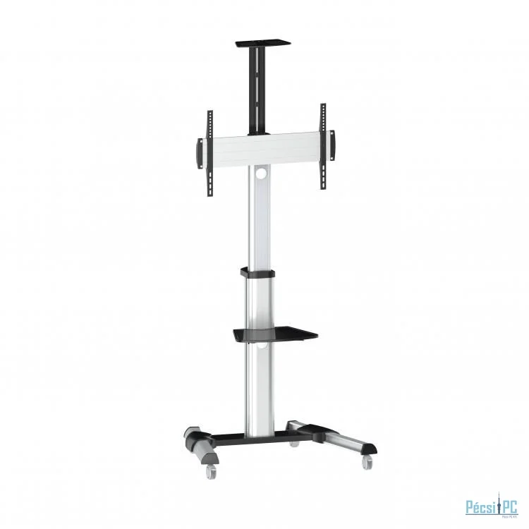 SBOX FS-446 Mobile Floor Stand Silver