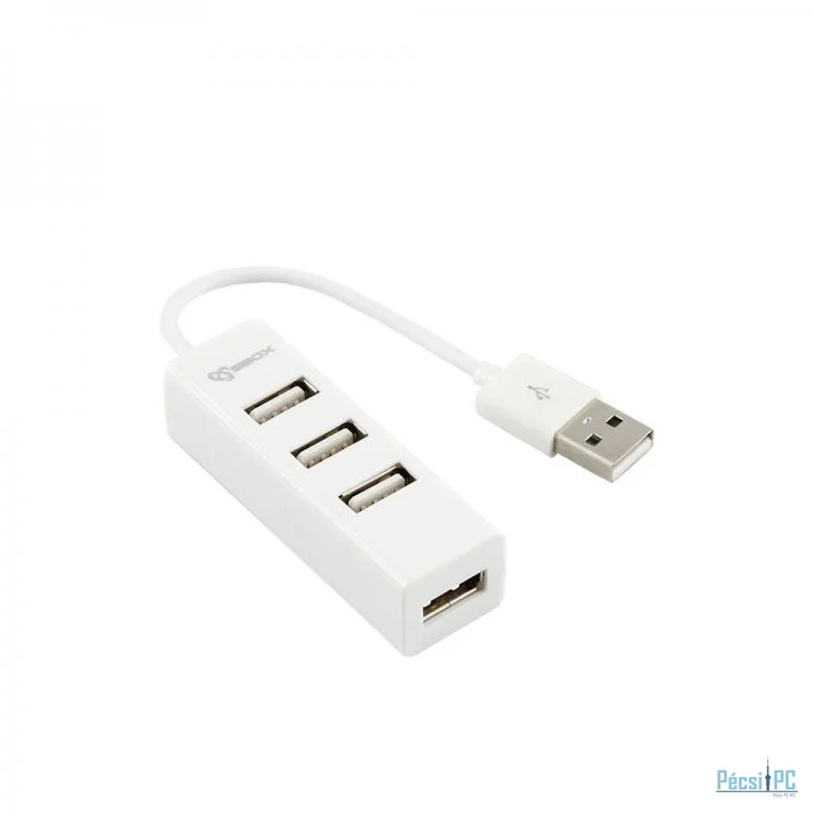 SBOX H-204W  USB 2.0 HUB 4 port White
