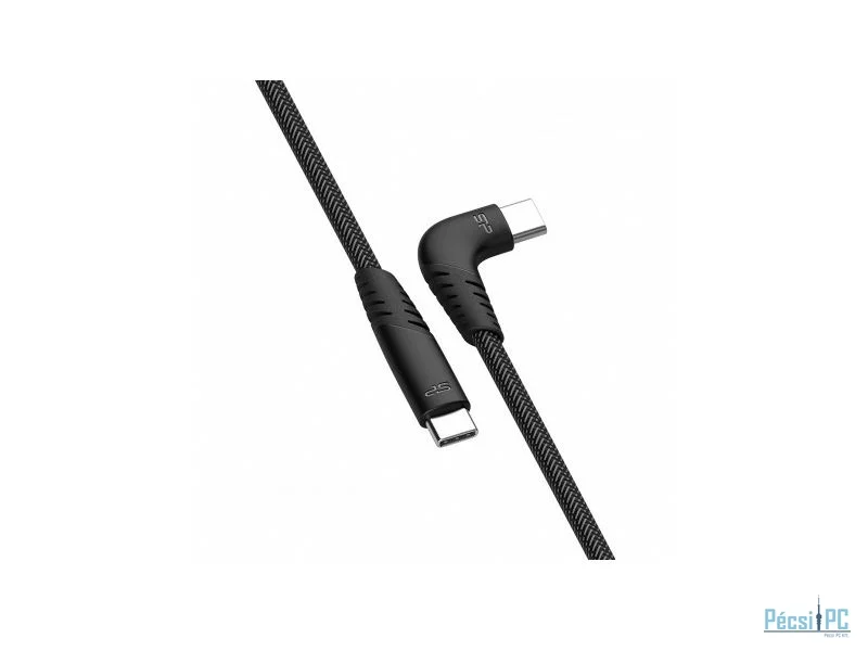 Silicon Power Boost Link Nylon LK50CC USB-C to USB-C 1m Gray