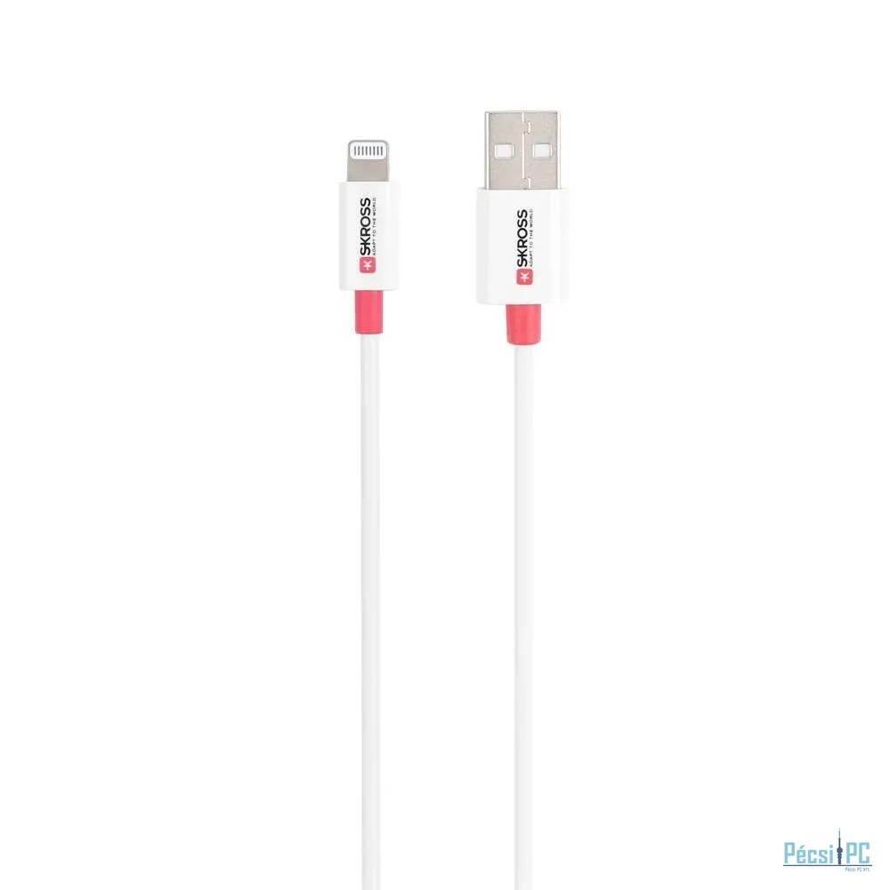 SKROSS USB-A to Lightning cable 2m White