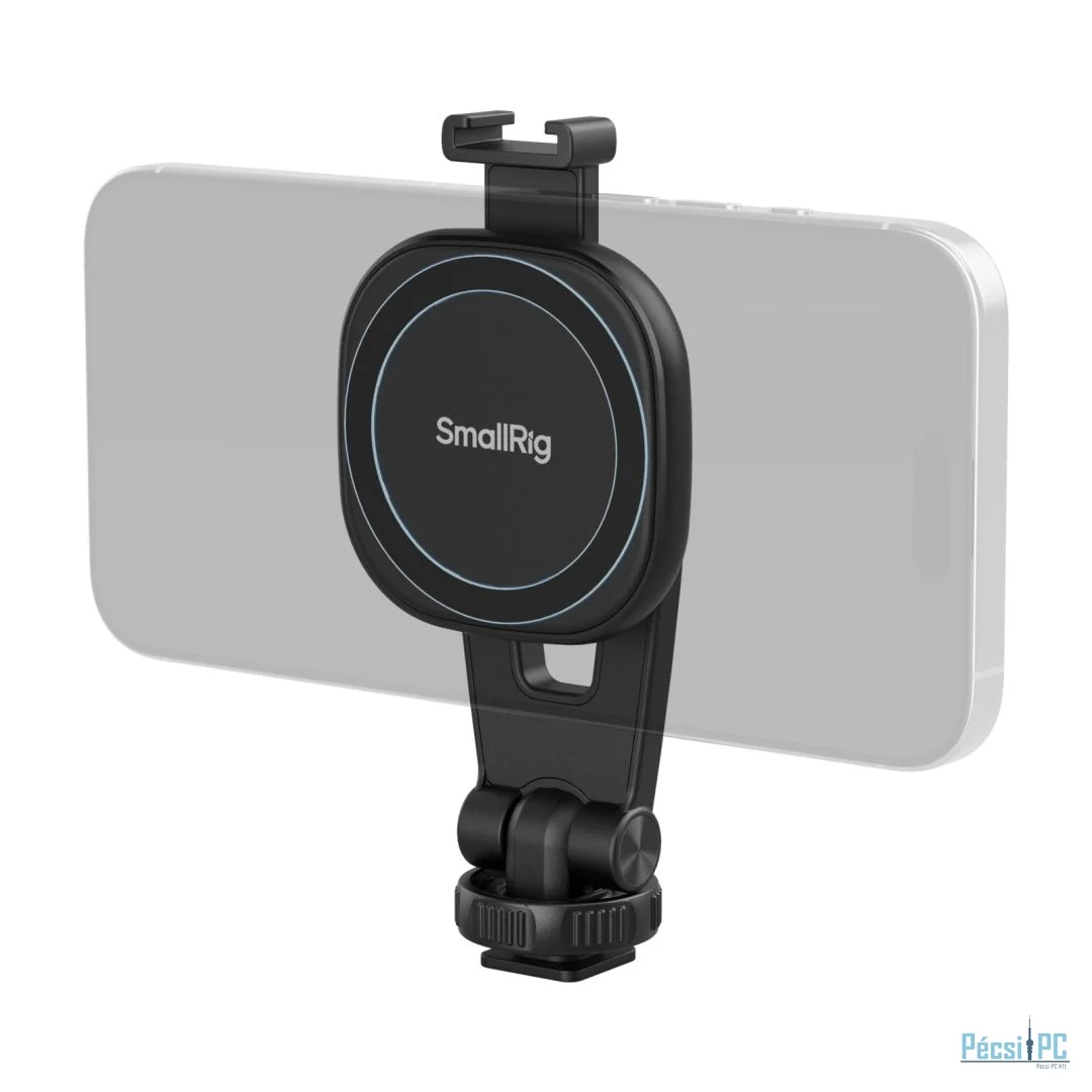 SMALLRIG AC-10 Attachable Phone Clamp with Cold Shoe Mount