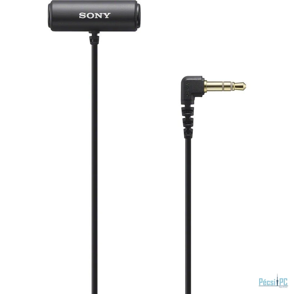 Sony ECM-LV1 Stereo Lavalier Microphone Black