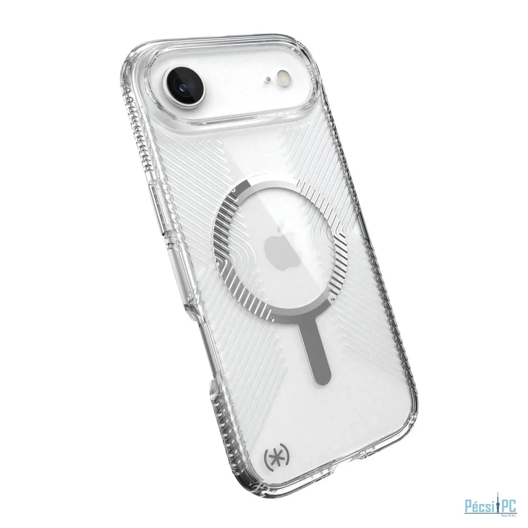 Speck Presidio Perfect Clear Grip MagSafe iPhone Air Case Clear/Silver