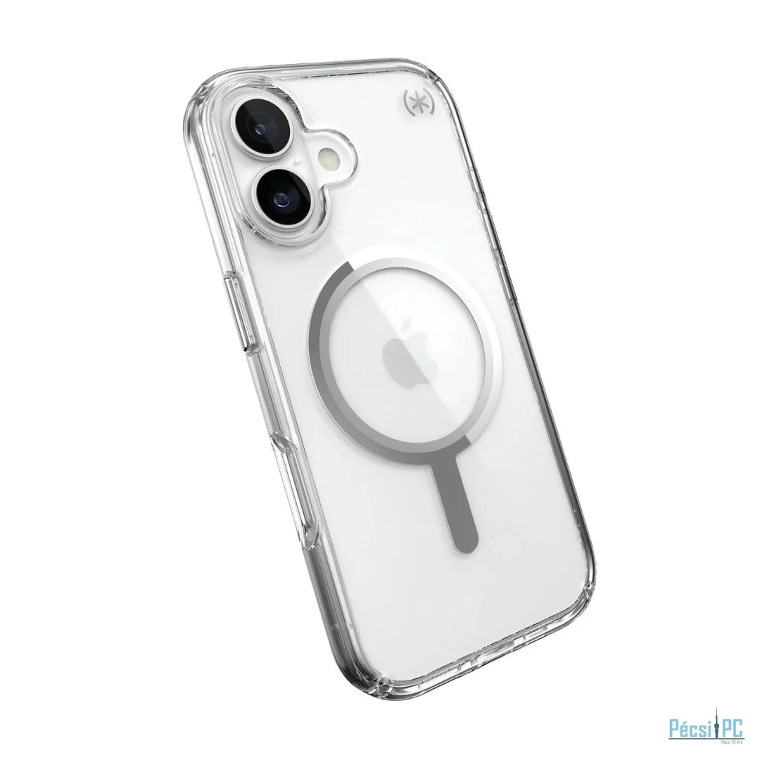 Speck Presidio Perfect Clear MagSafe iPhone 17 Case Clear/Silver