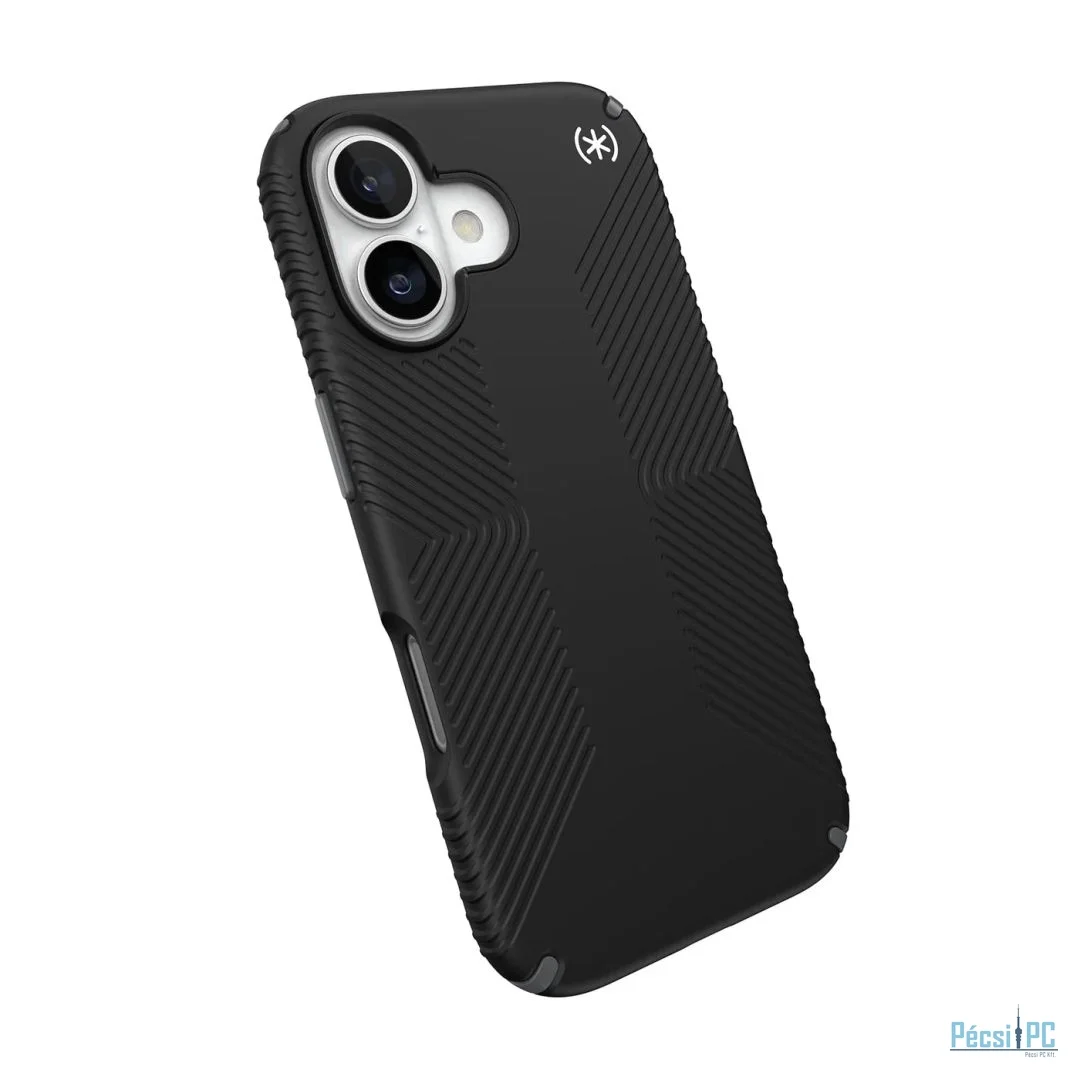 Speck Presidio2 Grip MagSafe iPhone 17 Case Black/Stale Grey