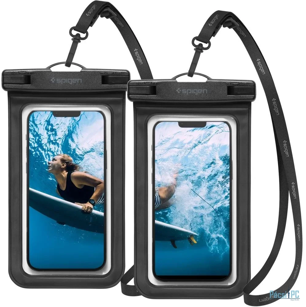 Spigen Aqua Shield WaterProof Case A601 2 Pack Black