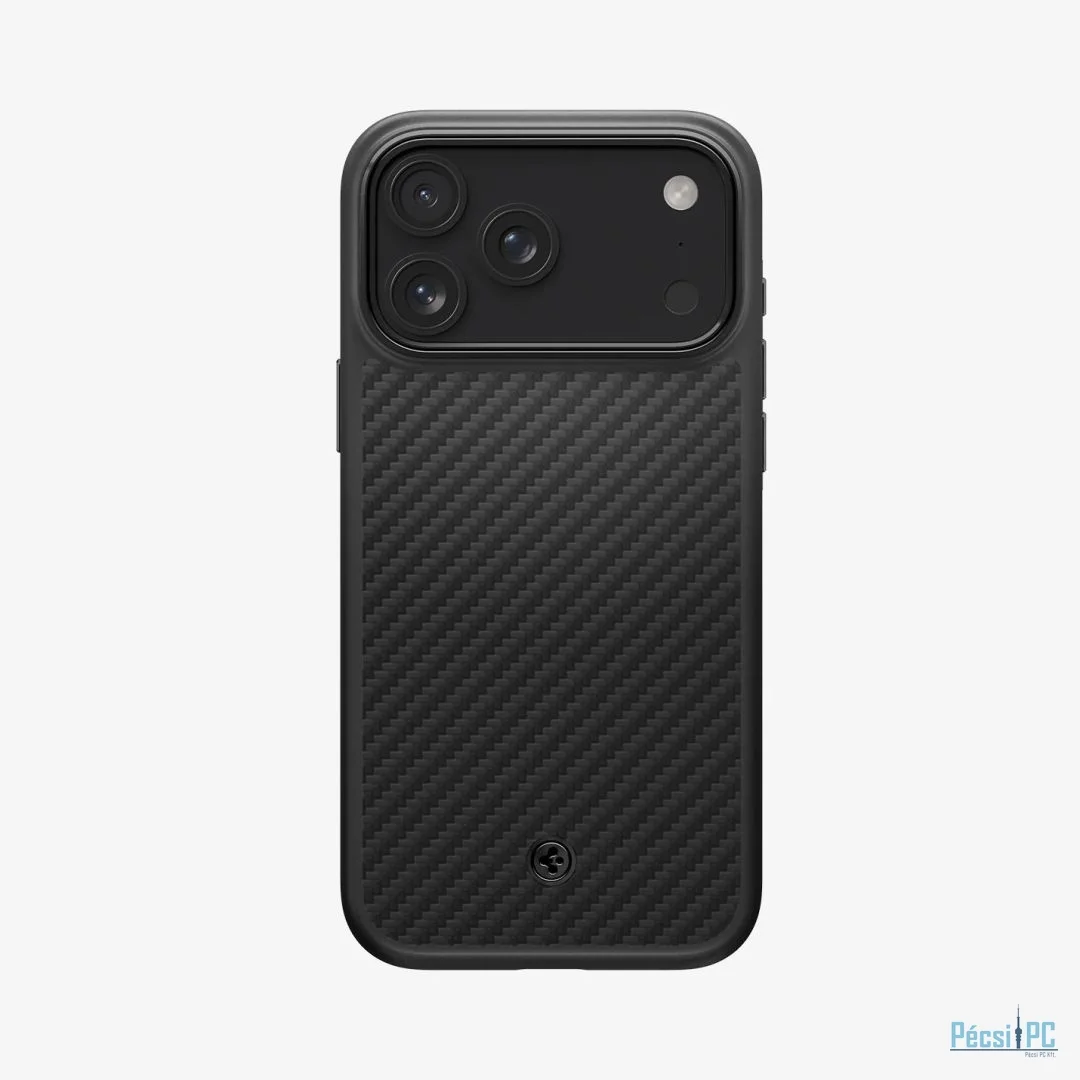 Spigen Enzo Aramid T case for iPhone 17 Pro Black