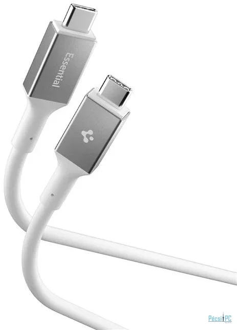 Spigen Essential USB C to USB C 100W Cable 2m White