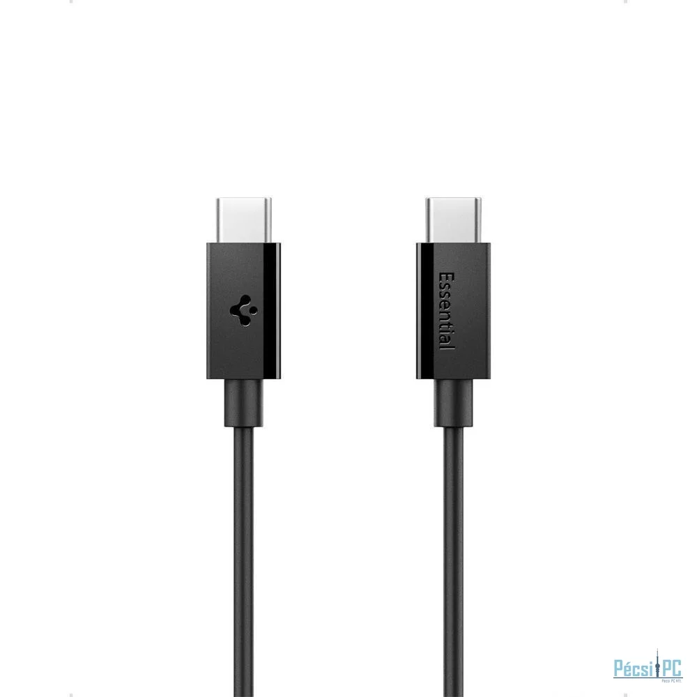 Spigen Essential USB-C to USB-C 60W cable 1m Black