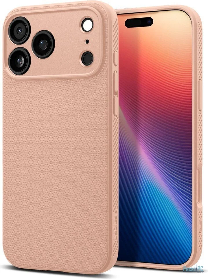 Spigen Liquid Air for iPhone 17 Pro Max Rose Titanium