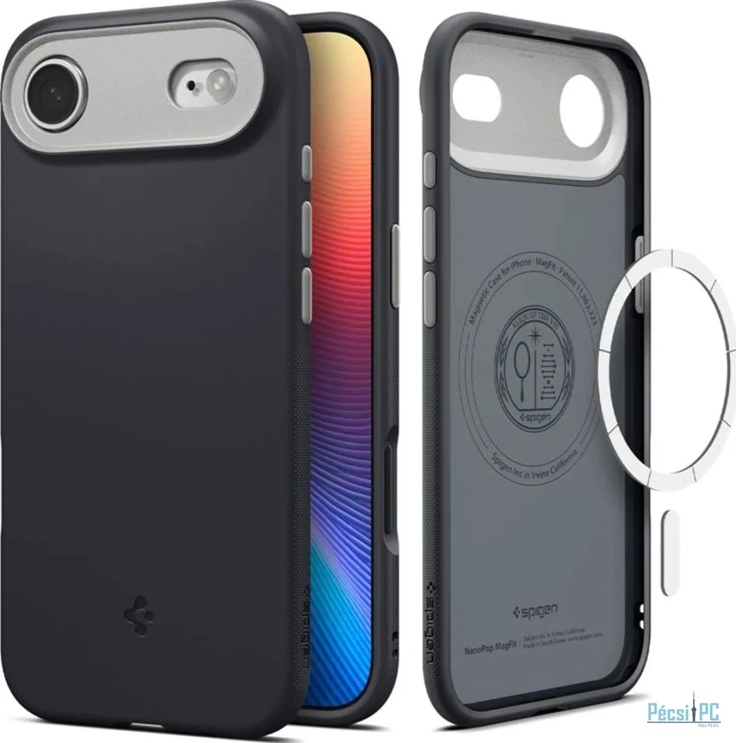 Spigen Nano Pop MagSafe case for iPhone Air Black Sesame