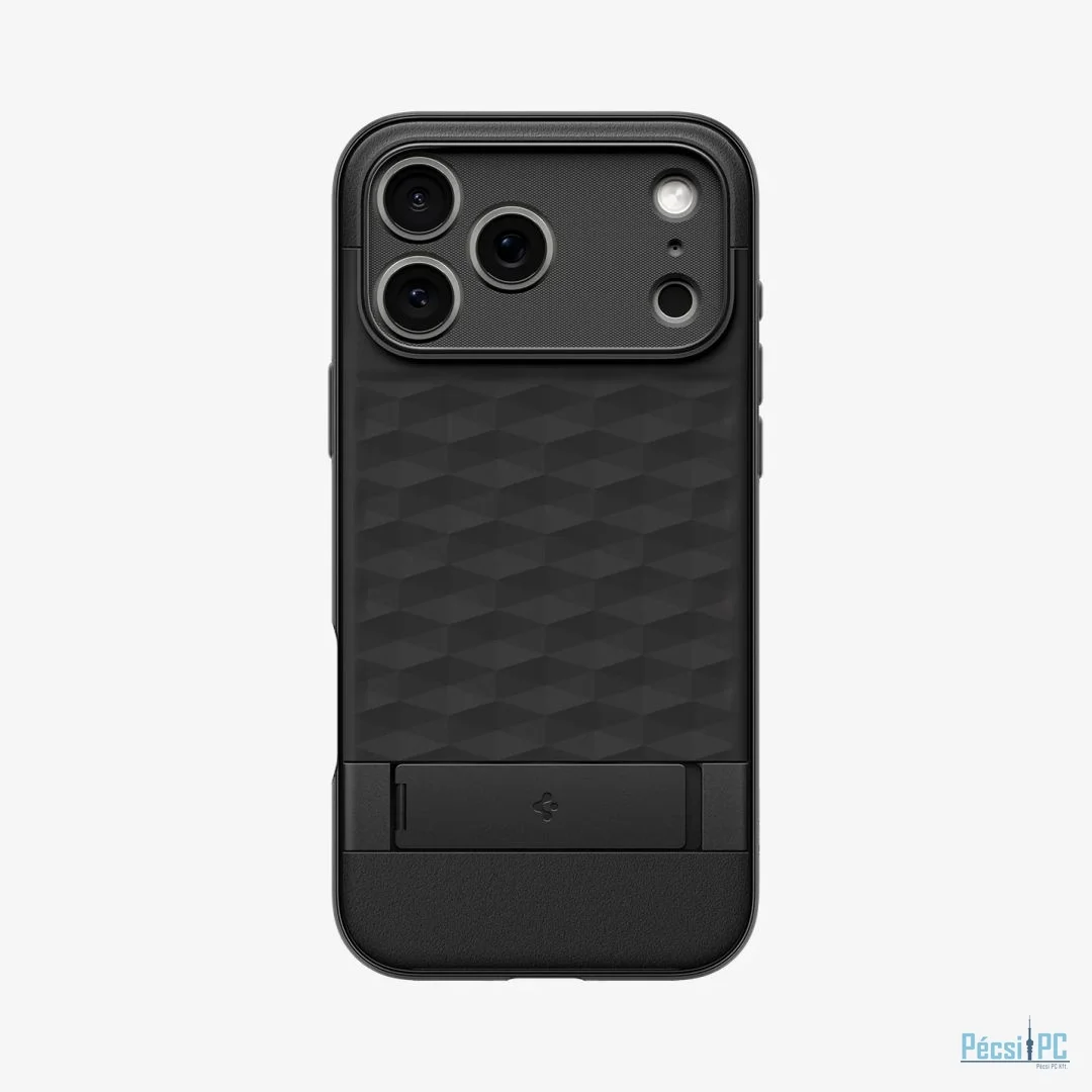 Spigen Parallax S MagSafe case for iPhone 17 Pro Max Matte Black