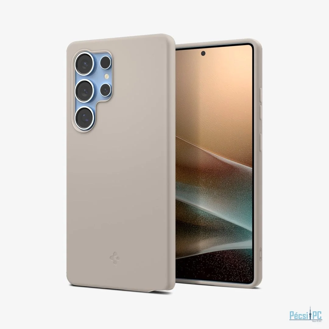 Spigen Silicone Fit MagSafe Samsung Galaxy S25 Ultra Natural Titanium