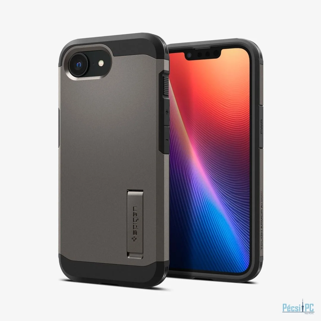 Spigen Tough Armor MagSafe iPhone 16e Gunmetal