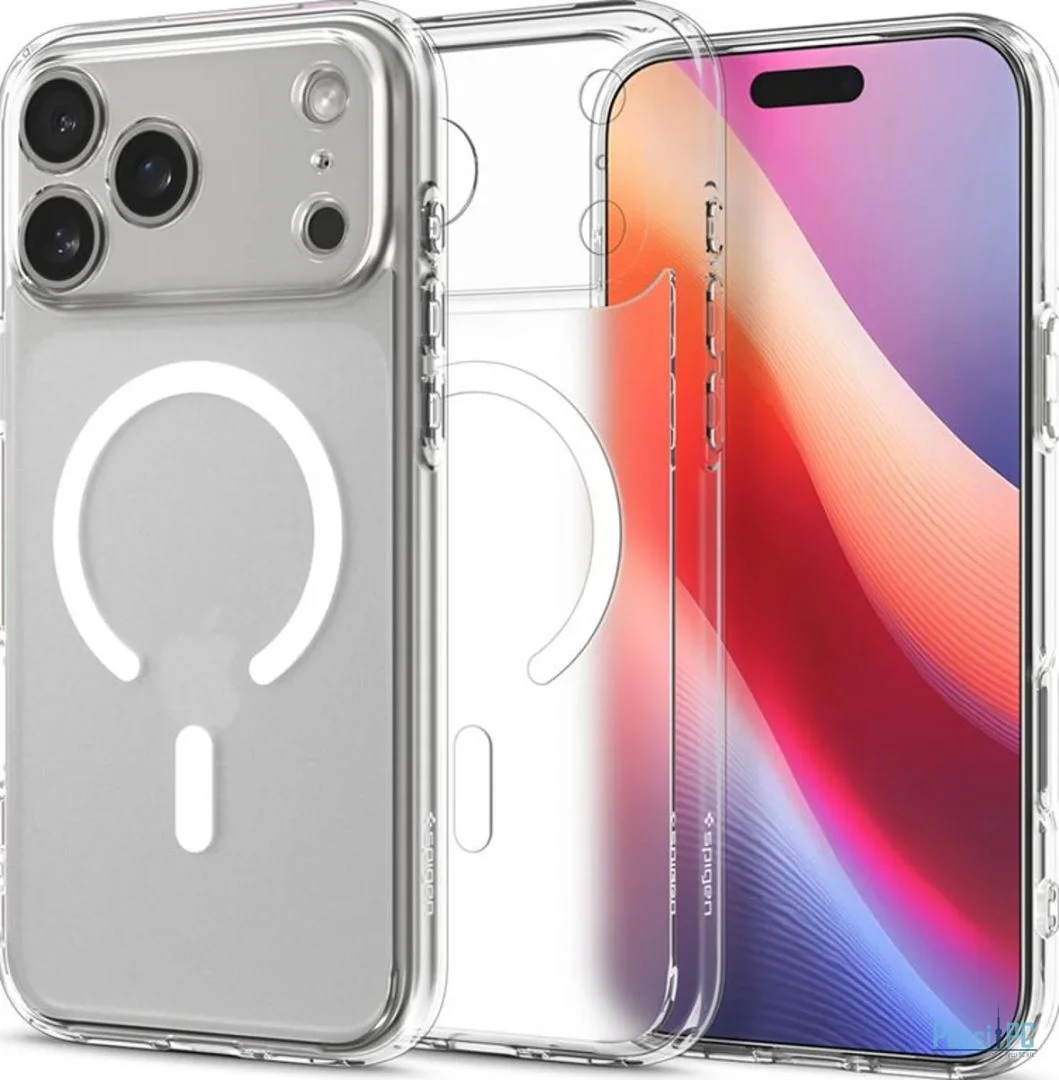 Spigen Ultra Hybrid MagSafe case for iPhone 17 Pro Frost White