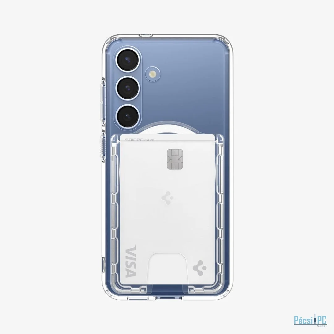 Spigen Ultra Hybrid Wallet MagSafe Samsung Galaxy S25 Series Crystal Clear