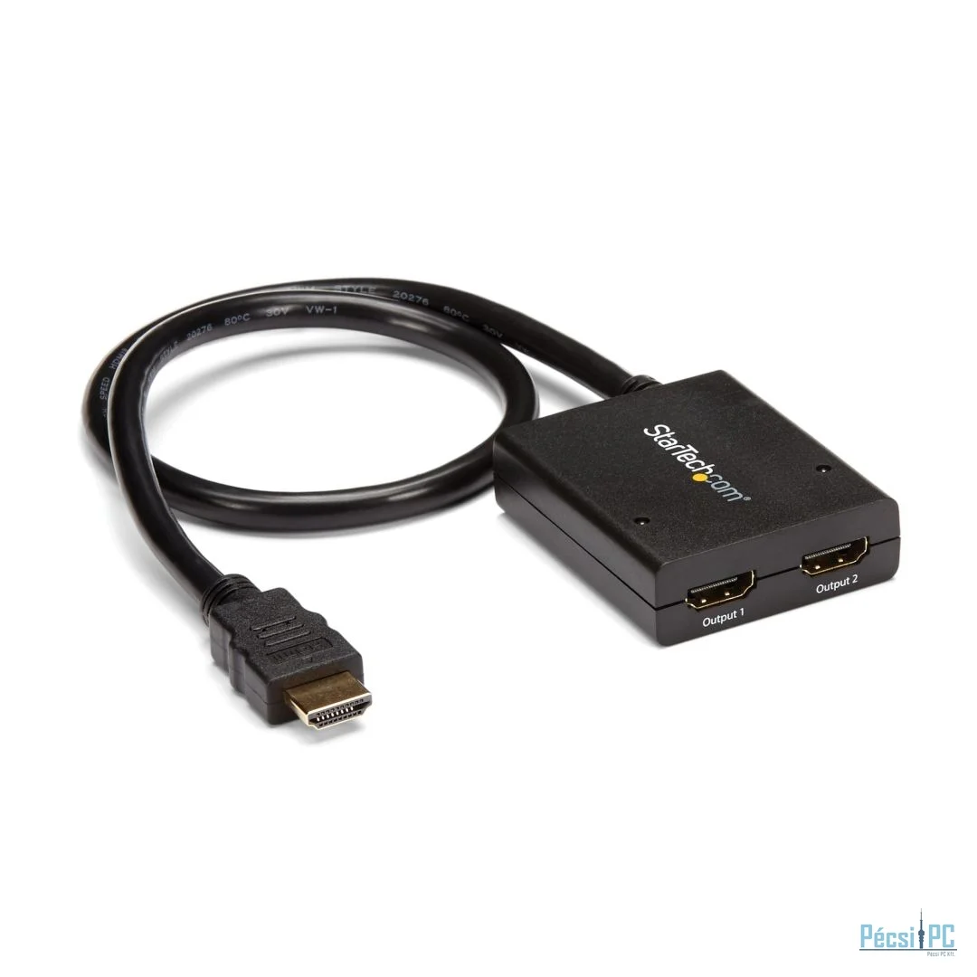 Startech 4K HDMI 2-Port Video Splitter Black