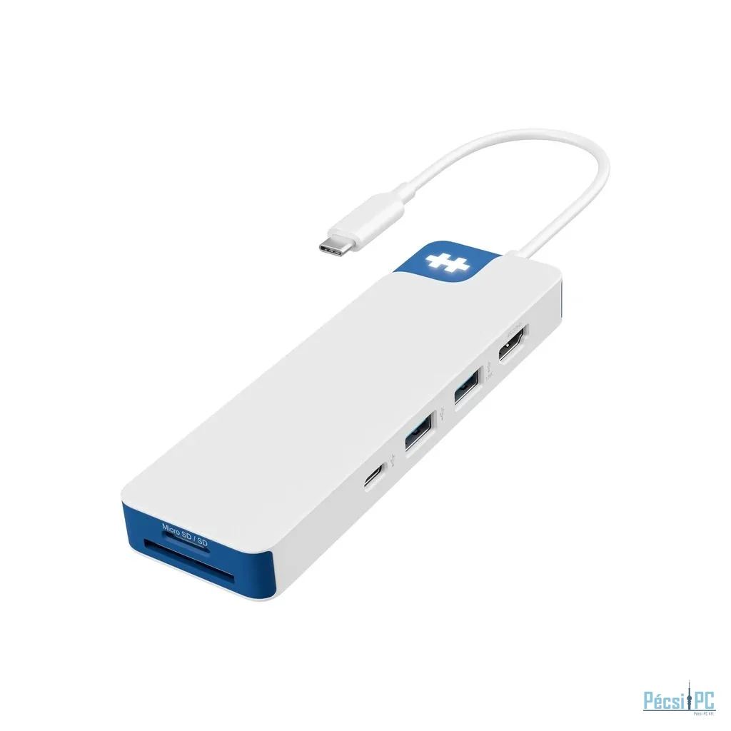 Targus HyperDrive Flex 8 Port USB-C Hub White/Blue
