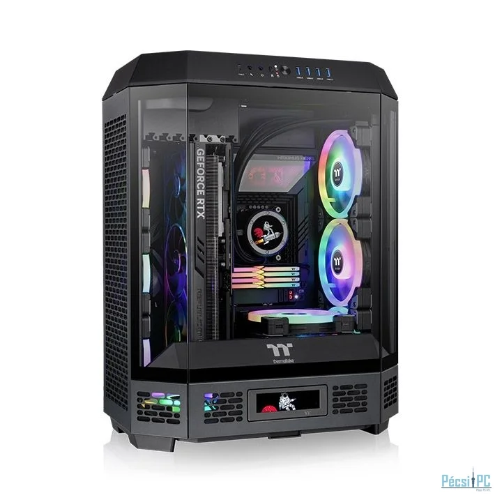 Thermaltake The Tower 600 Mid Tower Chassis Black
