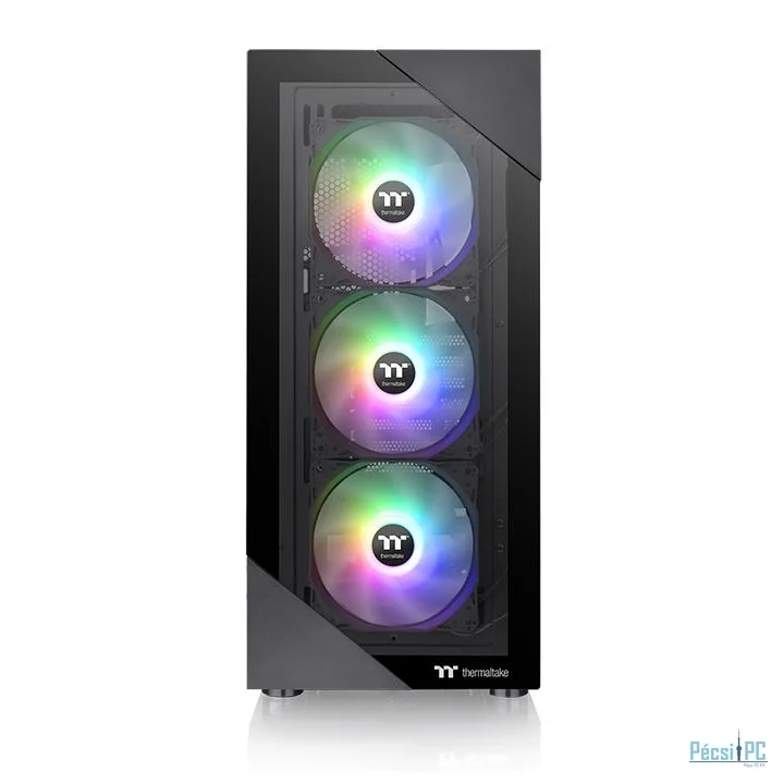 Thermaltake View 200 TG ARGB Tempered Glass Black