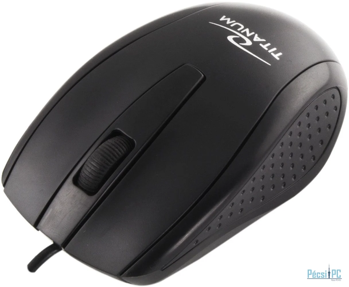Titanium TM110K Marlin Wired Mouse Black