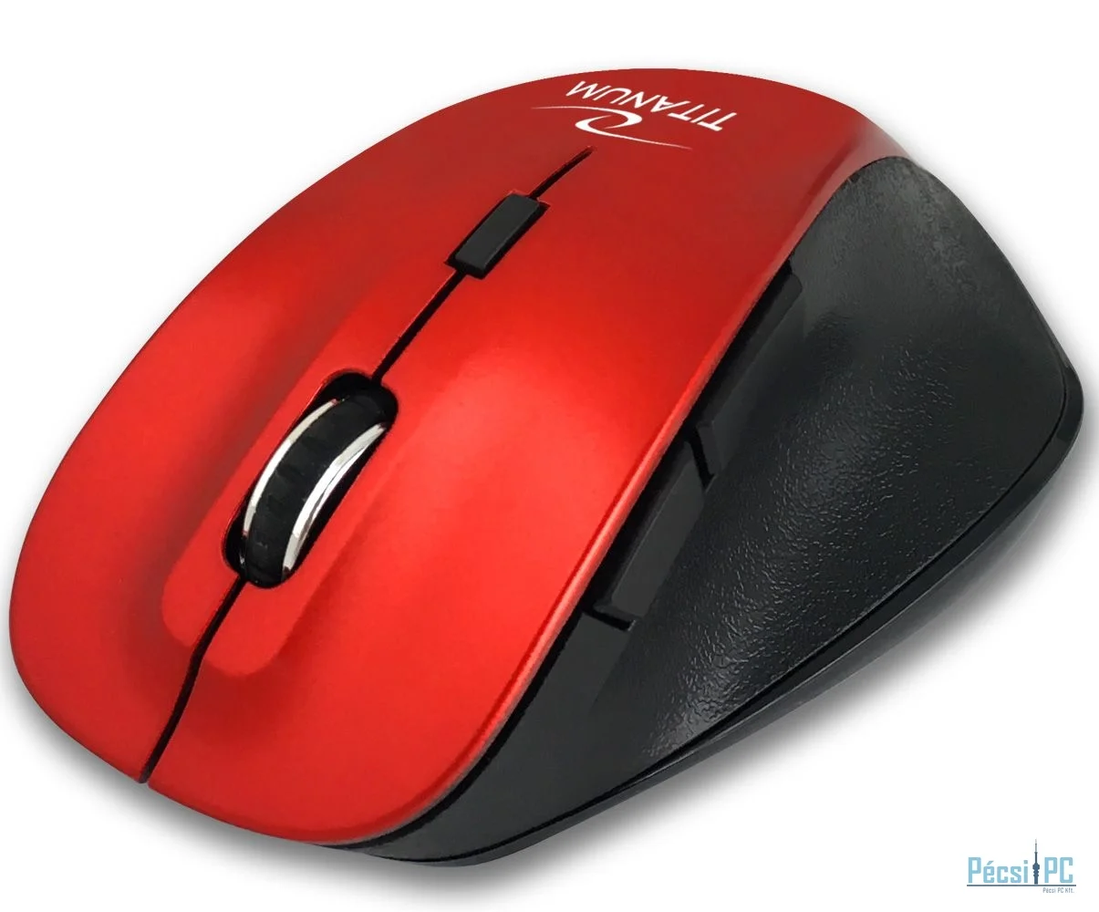 Titanium TM122R Fornax Bluetooth Mouse Red