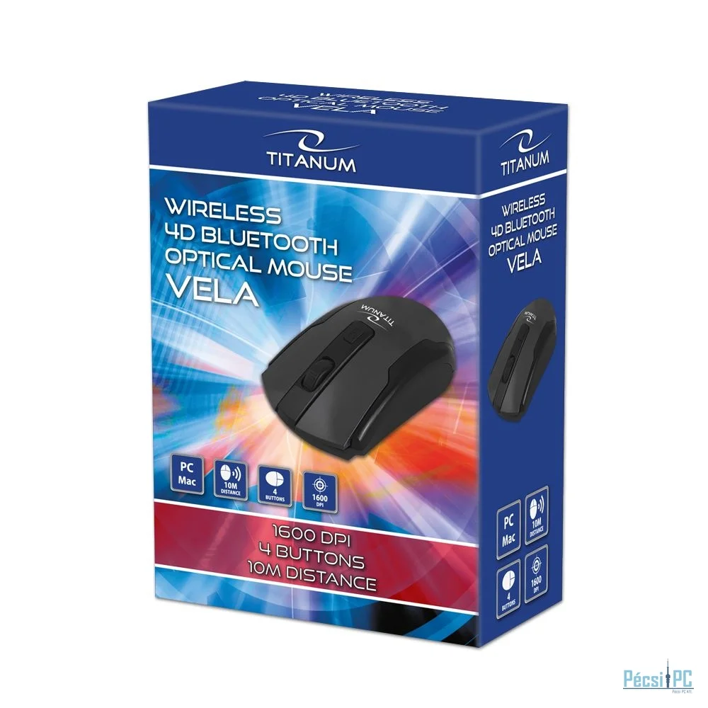 Titanium TM123K Vela Bluetooth Mouse Black