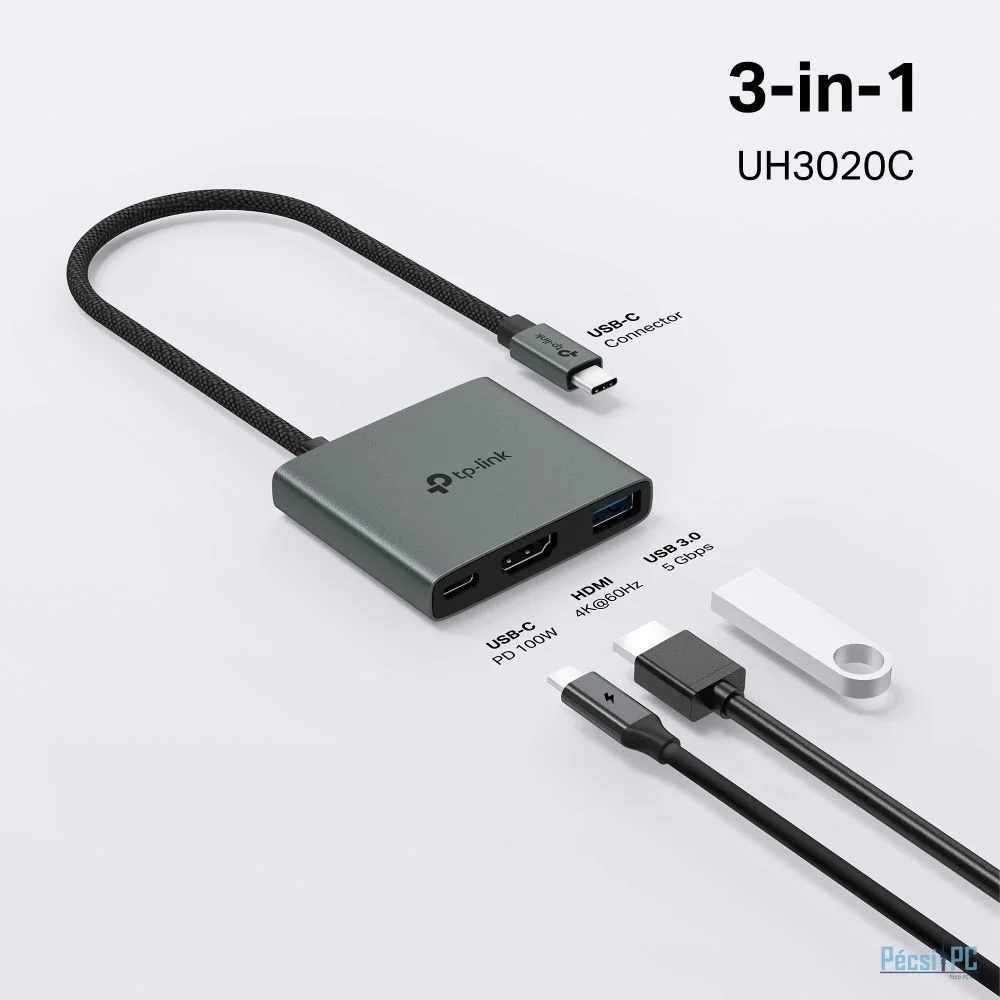 TP-Link UH3020C USB Type-C 3in1 Hub