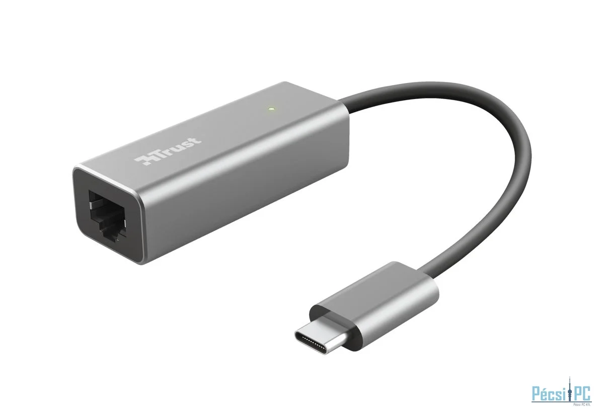 Trust Dalyx USB-C to Ethernet Adapter Silver