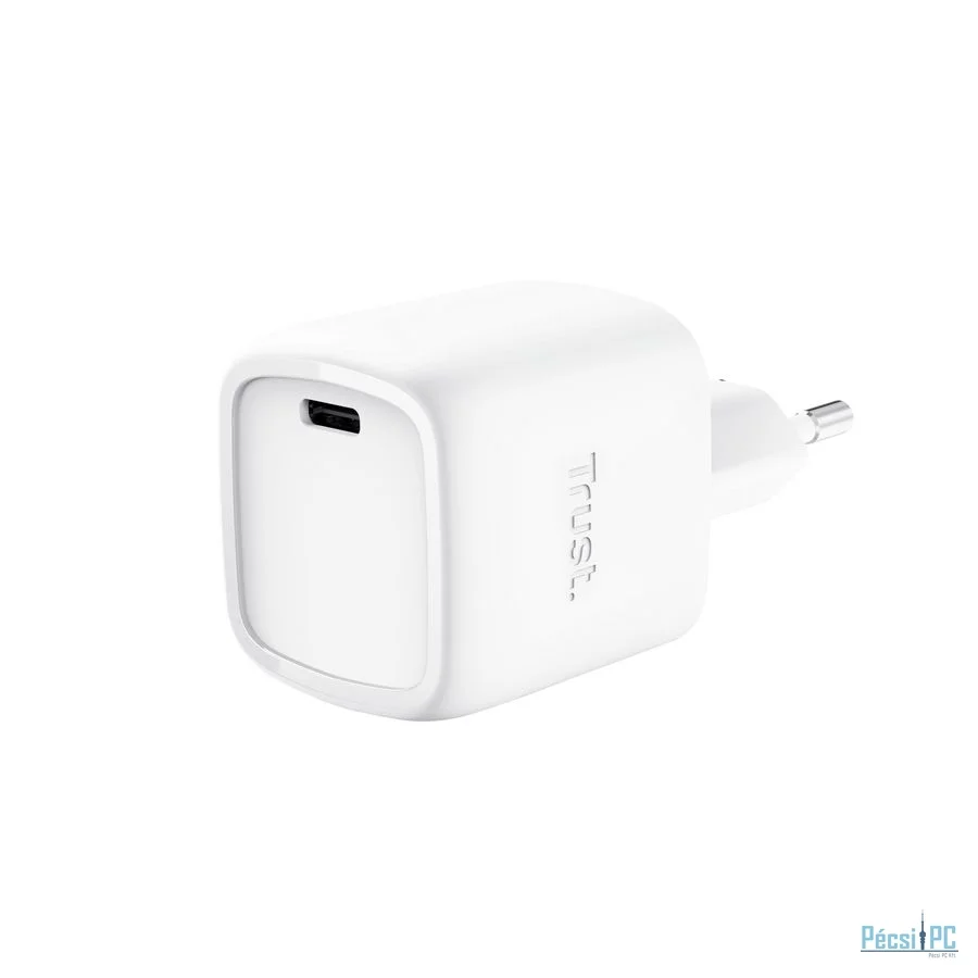 Trust Maxo 30W USB-C GaN Charger White