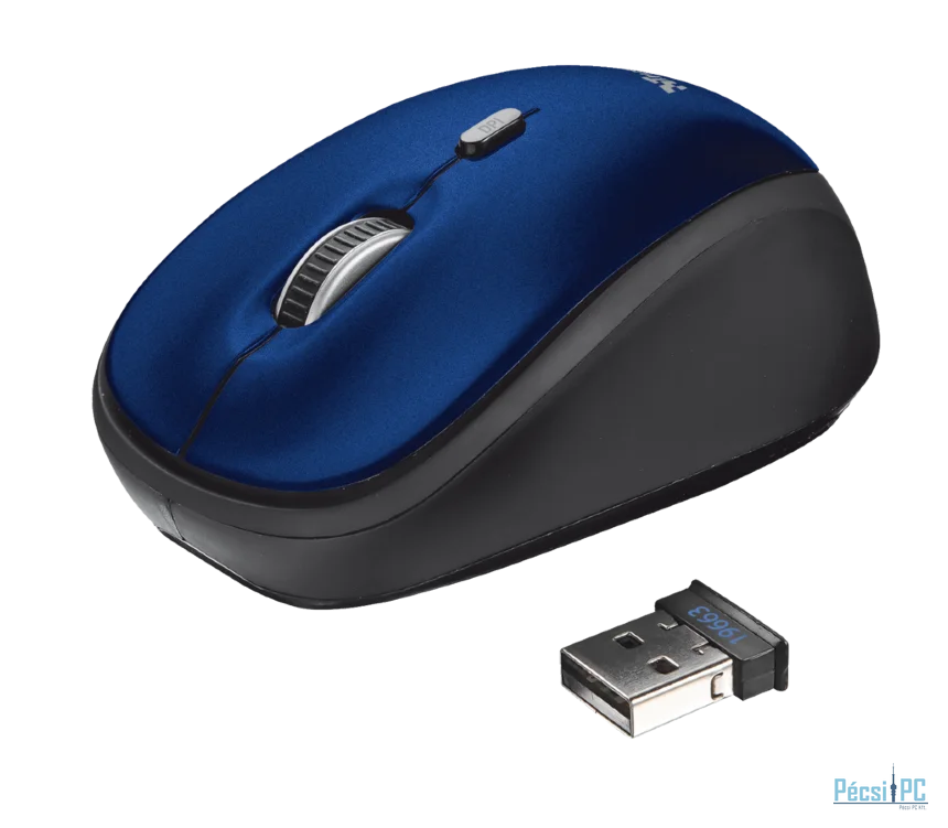 Trust Yvi Wireless Mini Mouse Blue