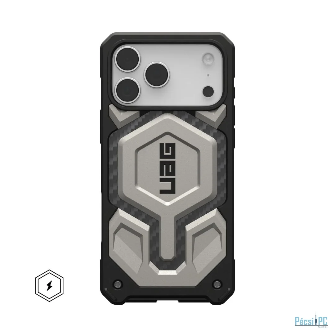 UAG Monarch Pro case for iPhone 17 Pro Max Titanium