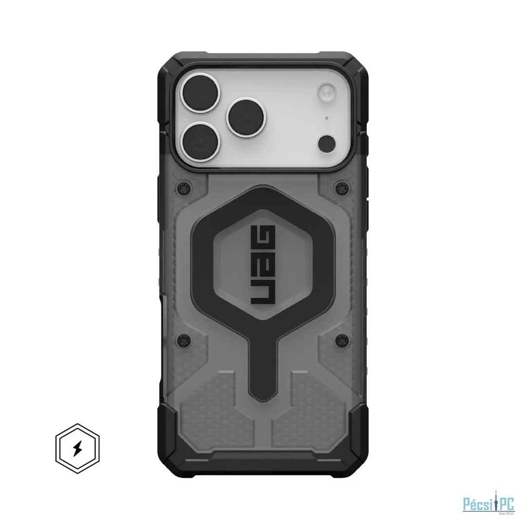 UAG Pathfinder Clear Magsafe case for iPhone 17 Pro Max Ash/Black